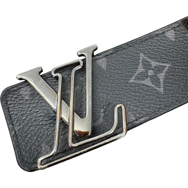 Men's Monogram Eclipse Reversible Belt Black Size 34"