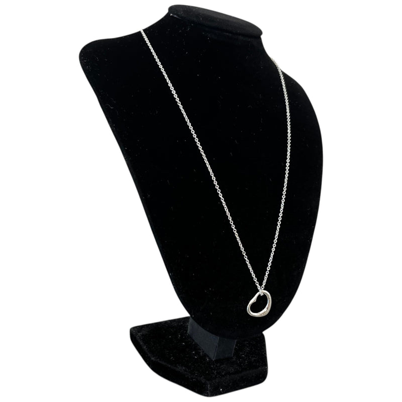 Women's Elsa Peretti Open Heart Necklace Silver