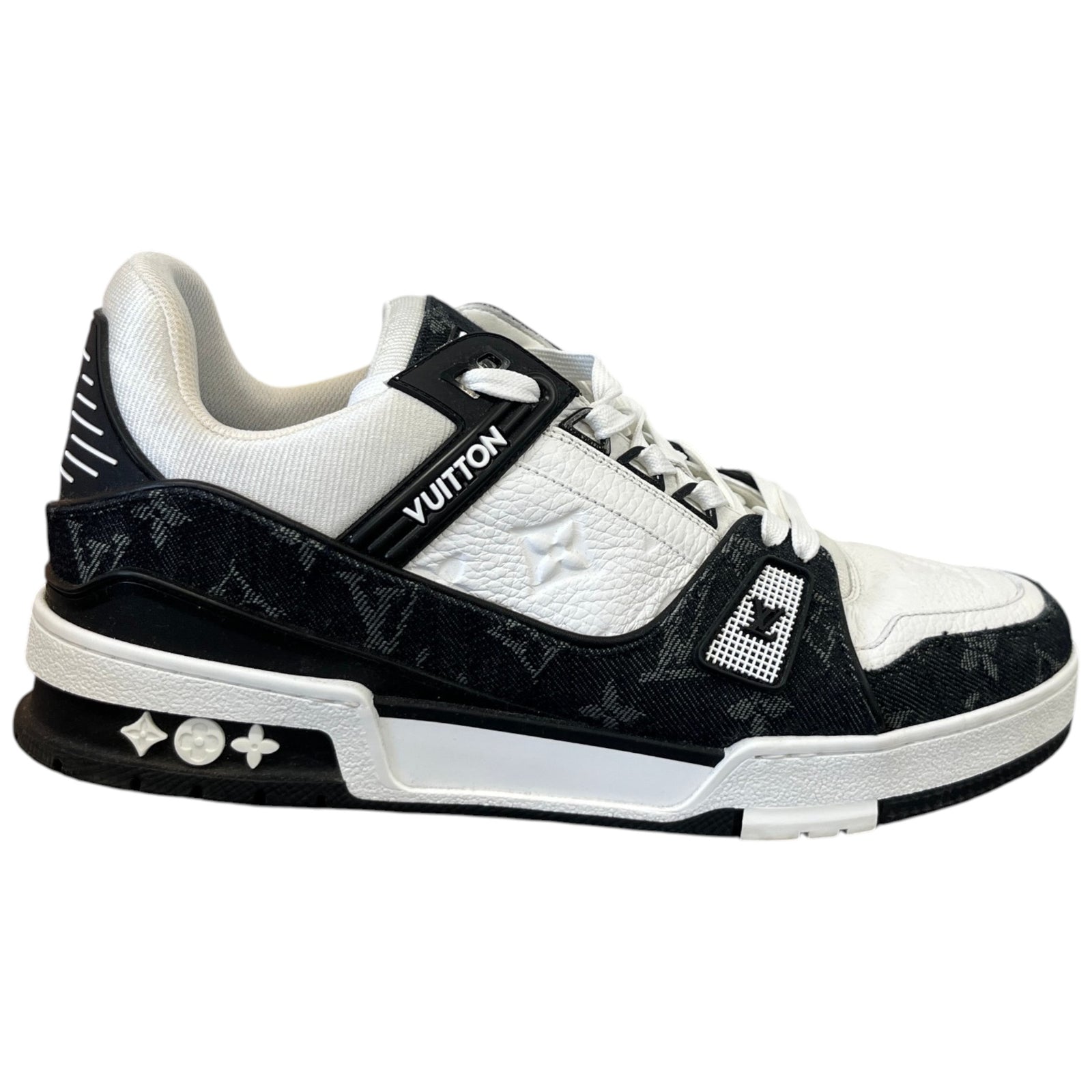 Men's Lv Low Trainers Black Size EU 40 / UK 6 - Photo 1