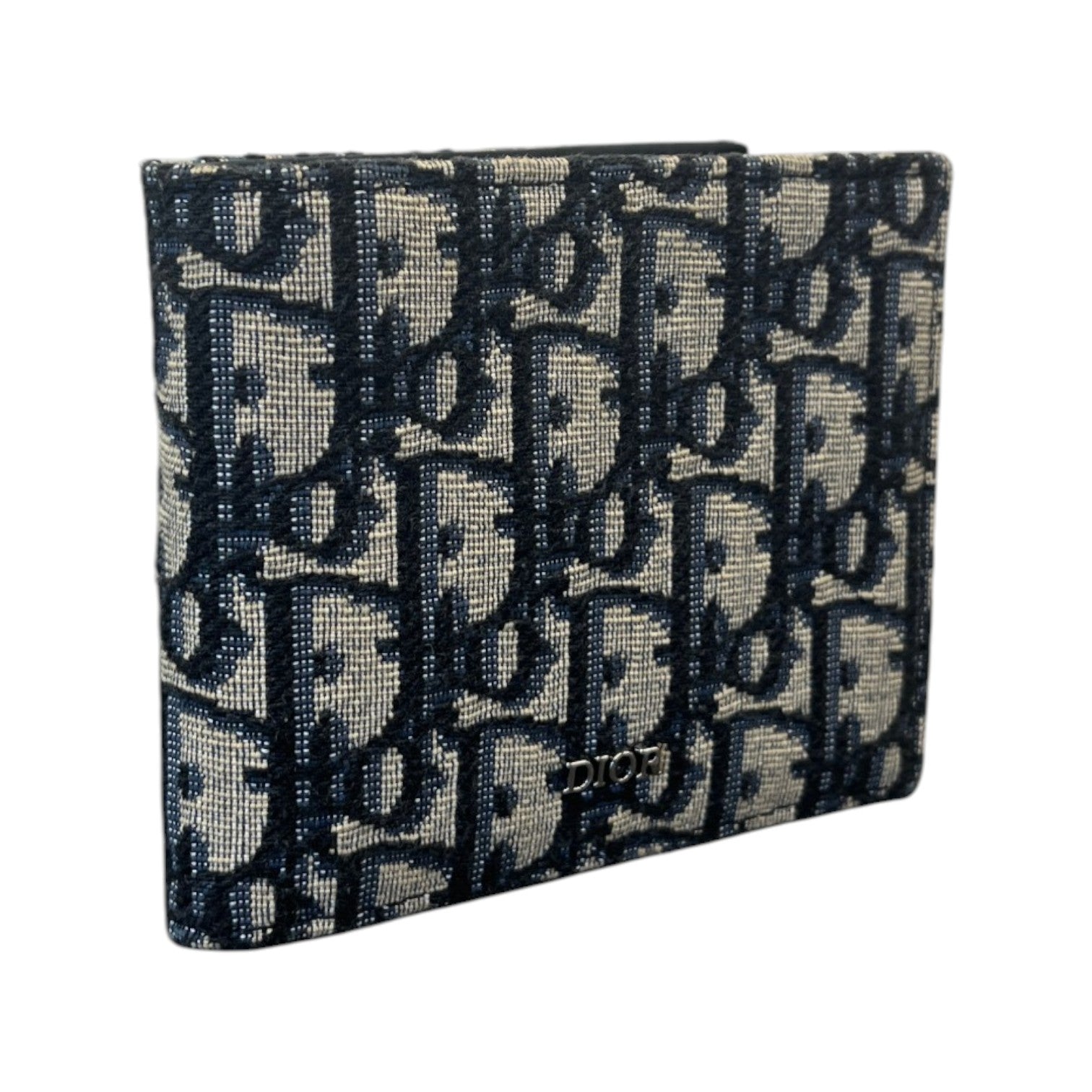 Men's Oblique Bifold Wallet Beige - Photo 4