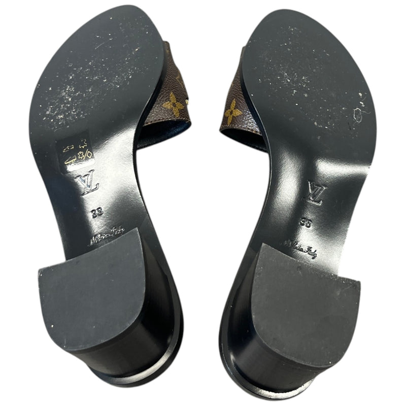 Women's Lock It Mules Brown Size UK 5 / EU 38