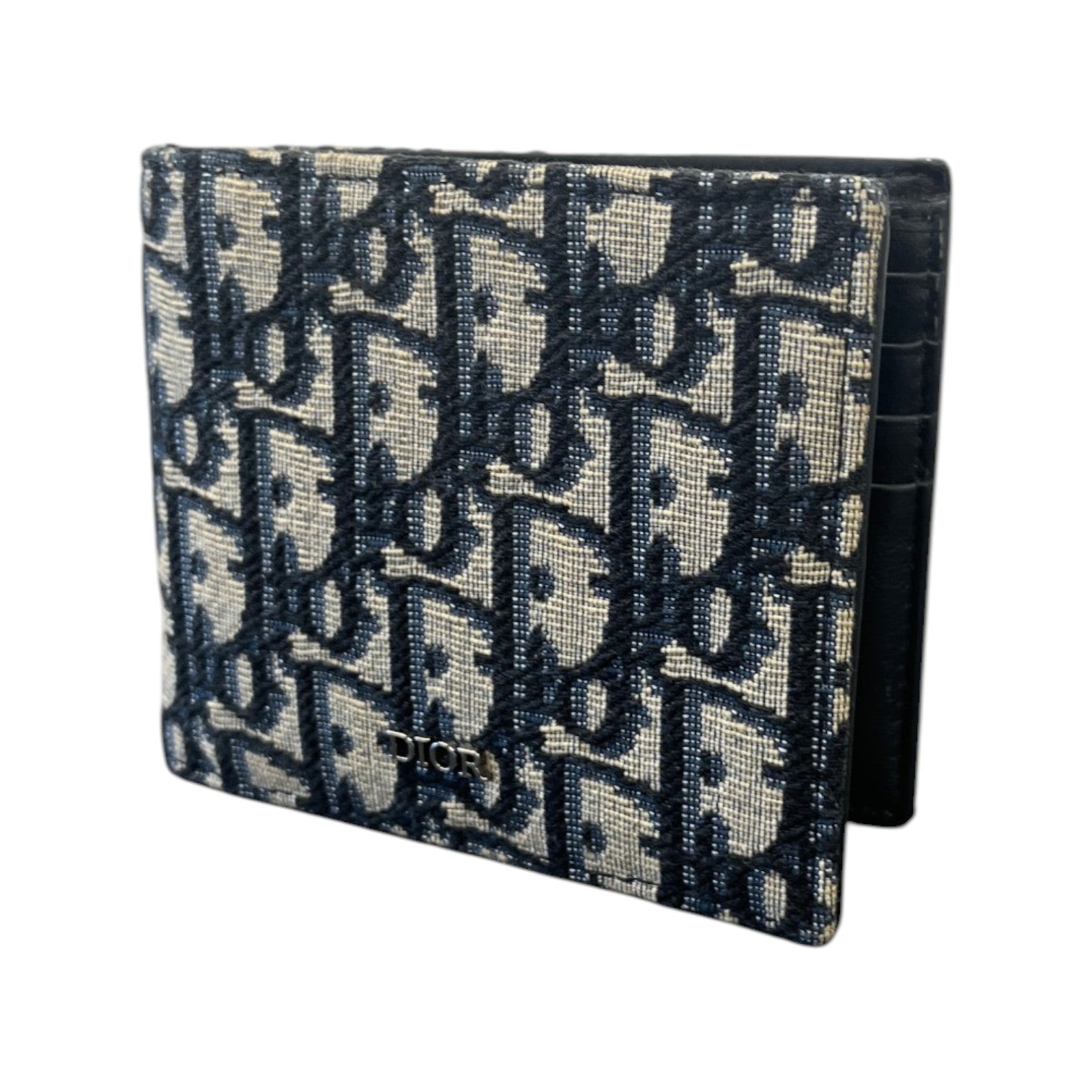 Men's Oblique Bifold Wallet Beige - Photo 5