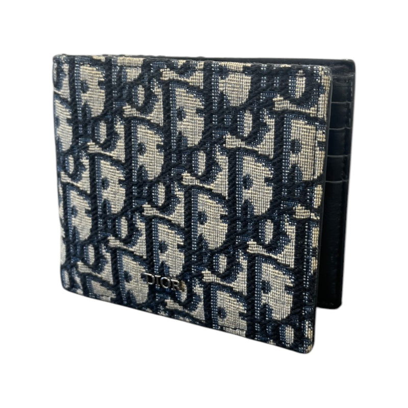 Men's Oblique Bifold Wallet Beige