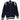 Men's Embroidered Logo Varsity Jacket Black Size L