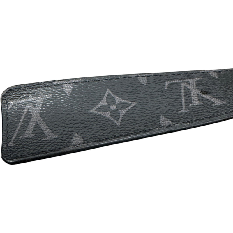 Men's Monogram Eclipse Reversible Belt Black Size 34"