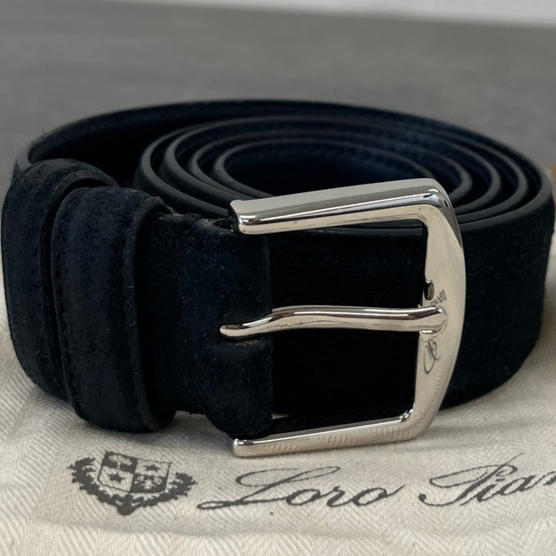 Men's Alsavel Belt Navy Size Waist 34"