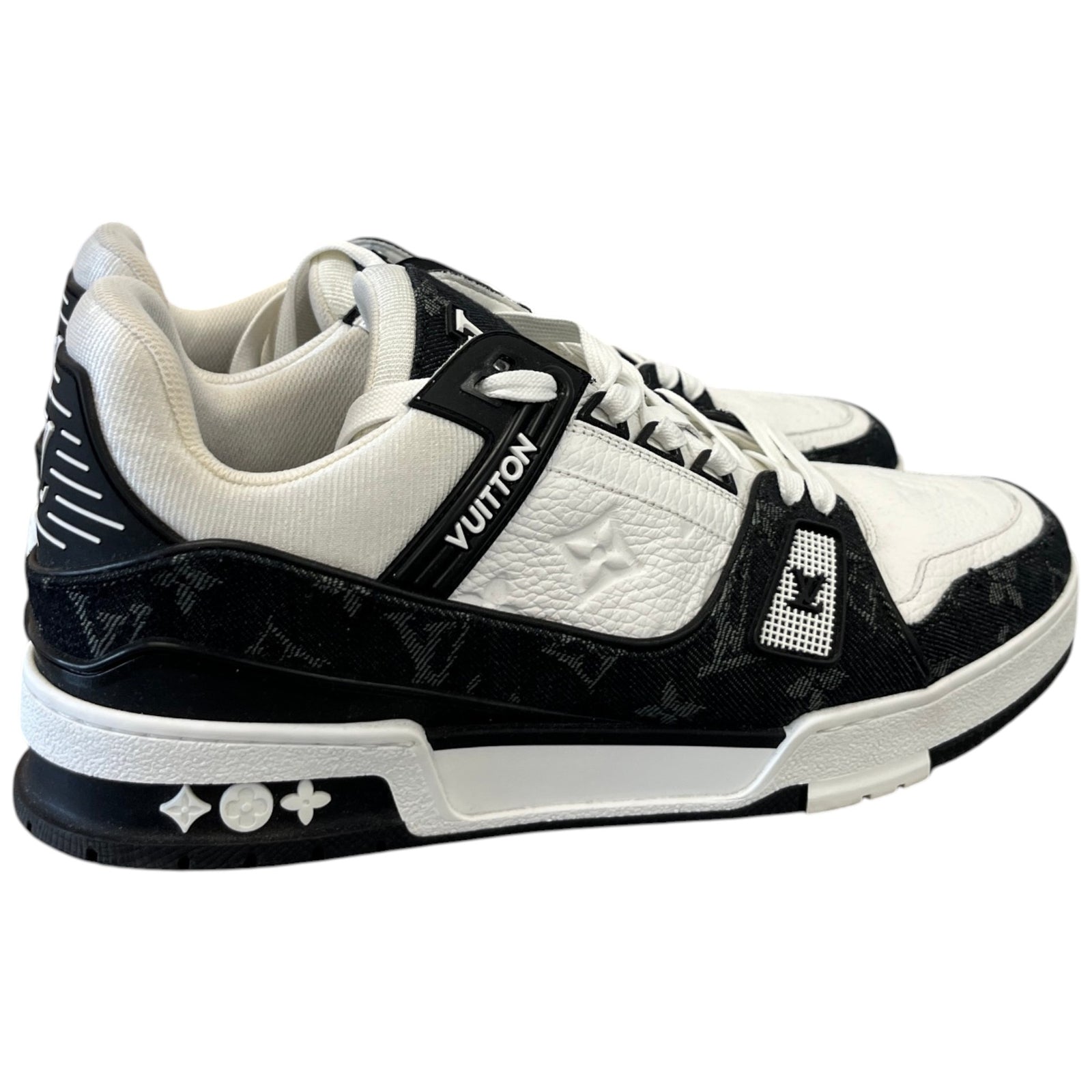 Men's Lv Low Trainers Black Size EU 40 / UK 6 - Photo 8