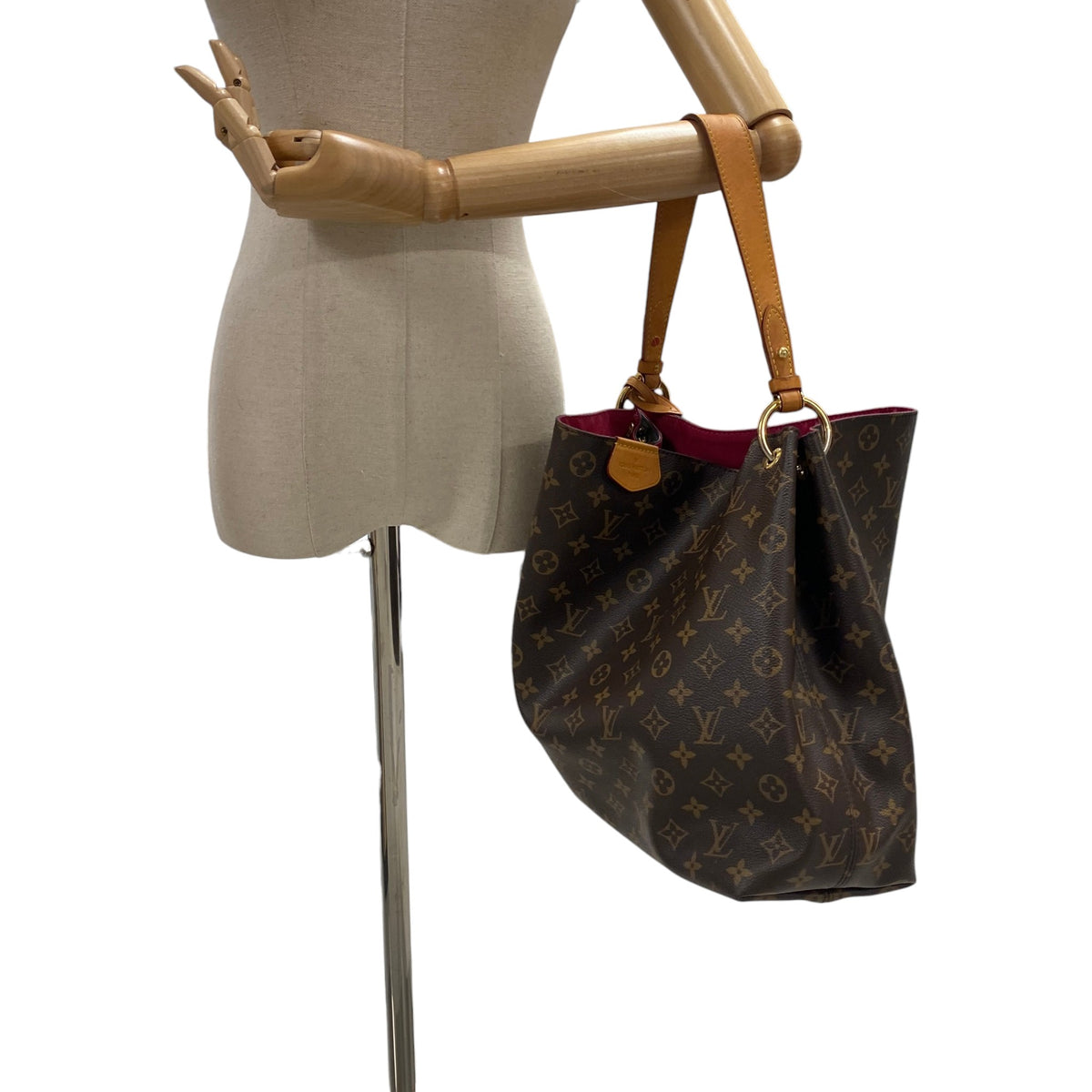 Women's Monogram Graceful PM Handbag Brown - Photo 2