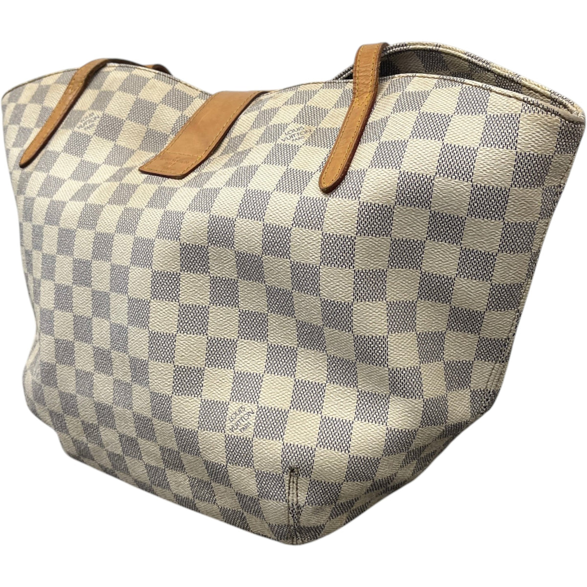 Women's Damier Azur Salina PM Handbag White - Photo 7