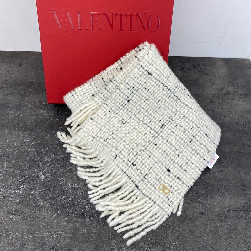 Women's Signature Wool Scarf Cream