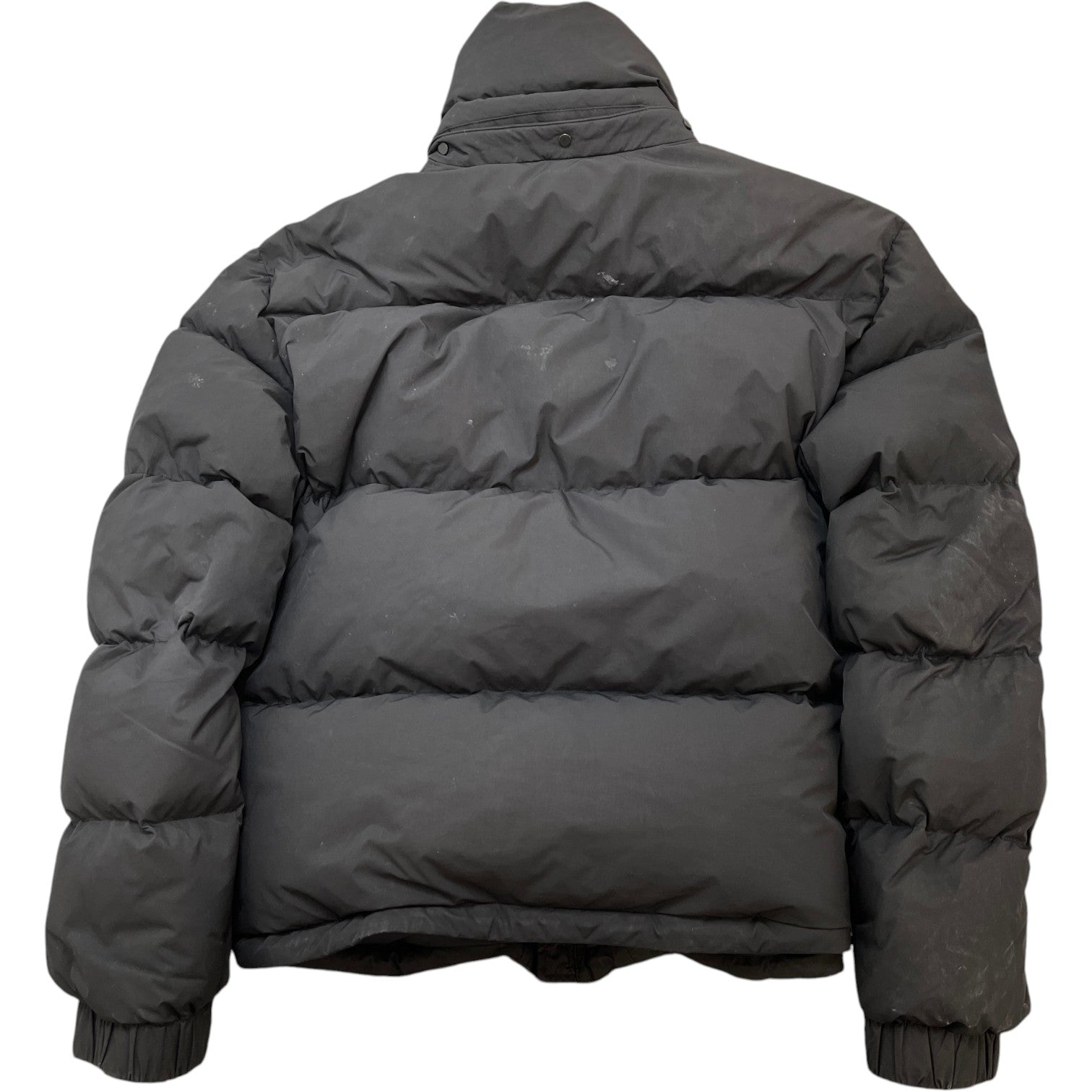 Men's Logo Patch Down Jacket Black Size XL - Photo 2