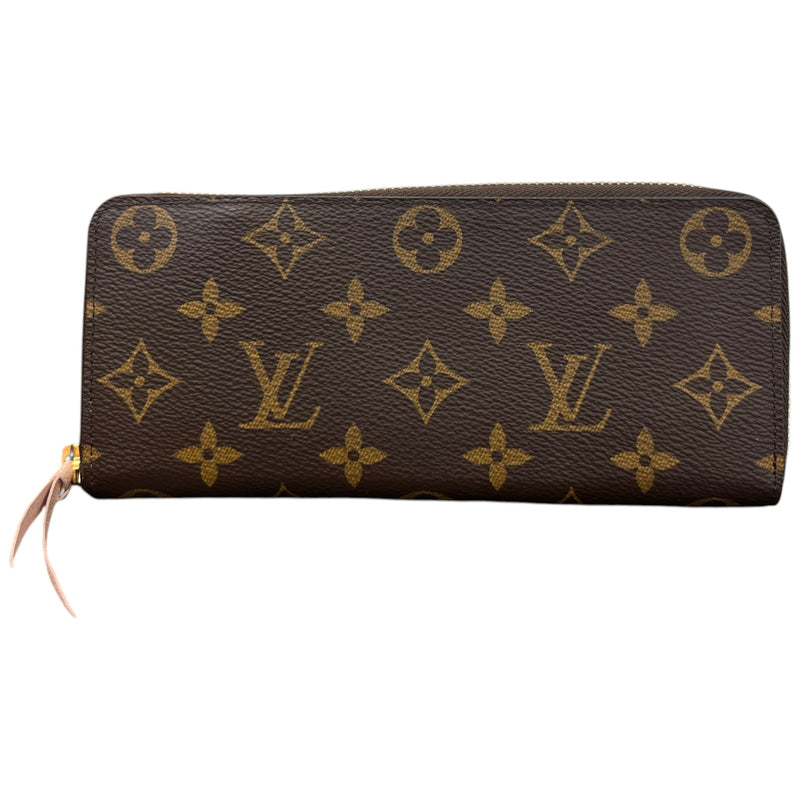 Women's Monogram Clémence Wallet Card Holder Brown