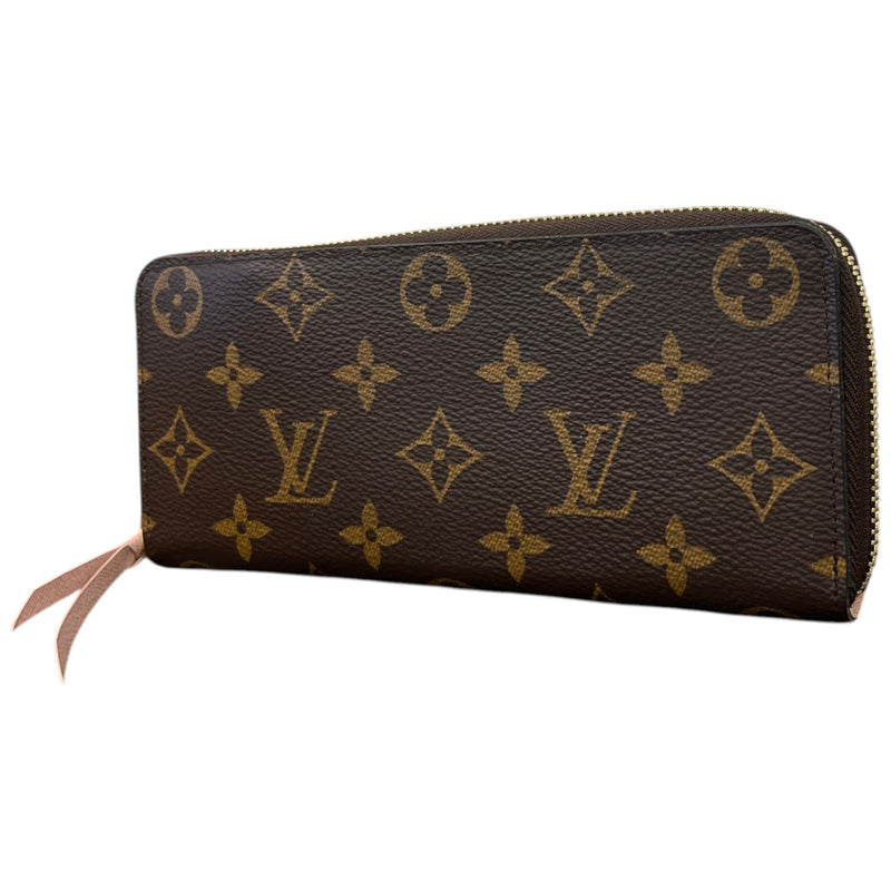 Women's Monogram Clémence Wallet Card Holder Brown
