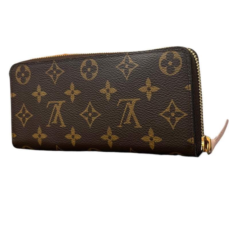 Women's Monogram Clémence Wallet Card Holder Brown