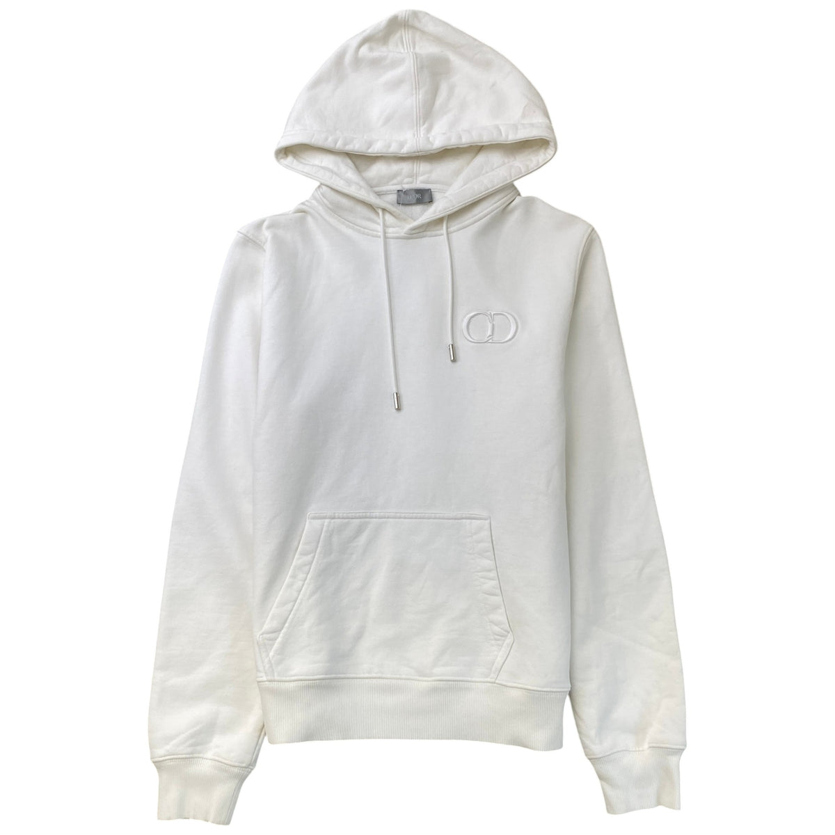 Men's CD Icon Hoodie White Size M - Photo 1