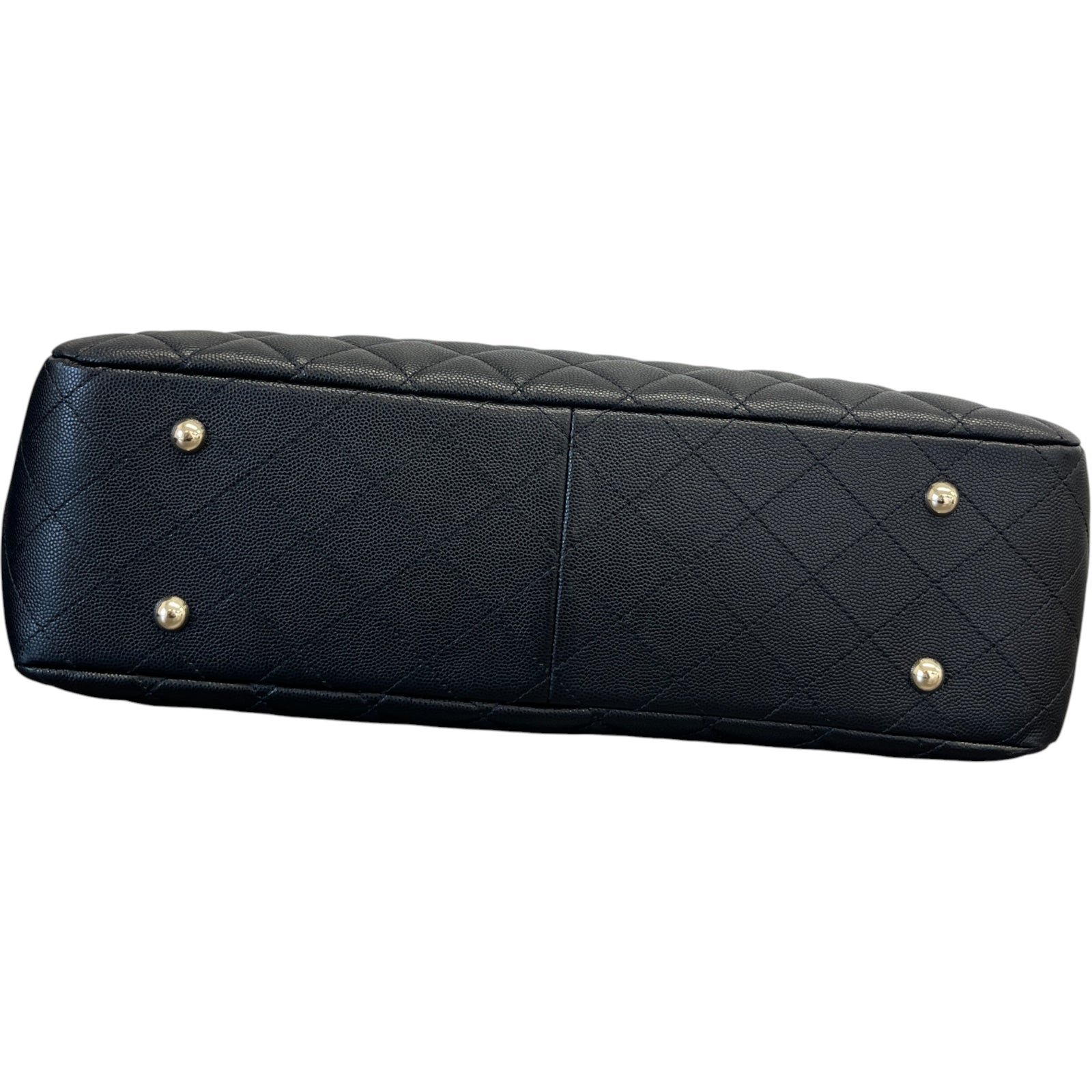Women's Timeless Cc Shopping Tote Caviar Bag Black - Photo 10