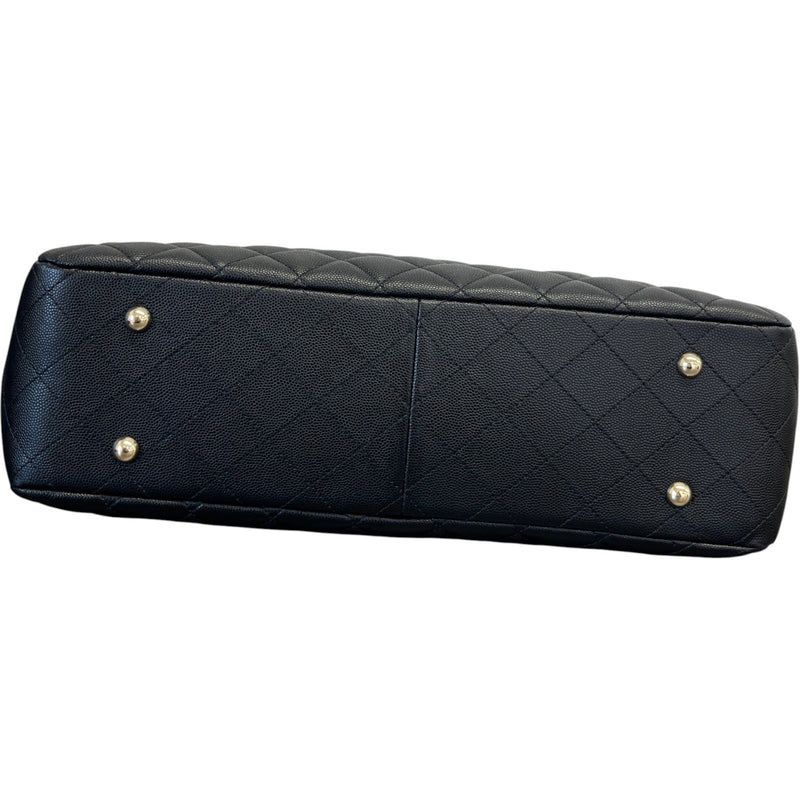 Women's Timeless Cc Shopping Tote Caviar Bag Black