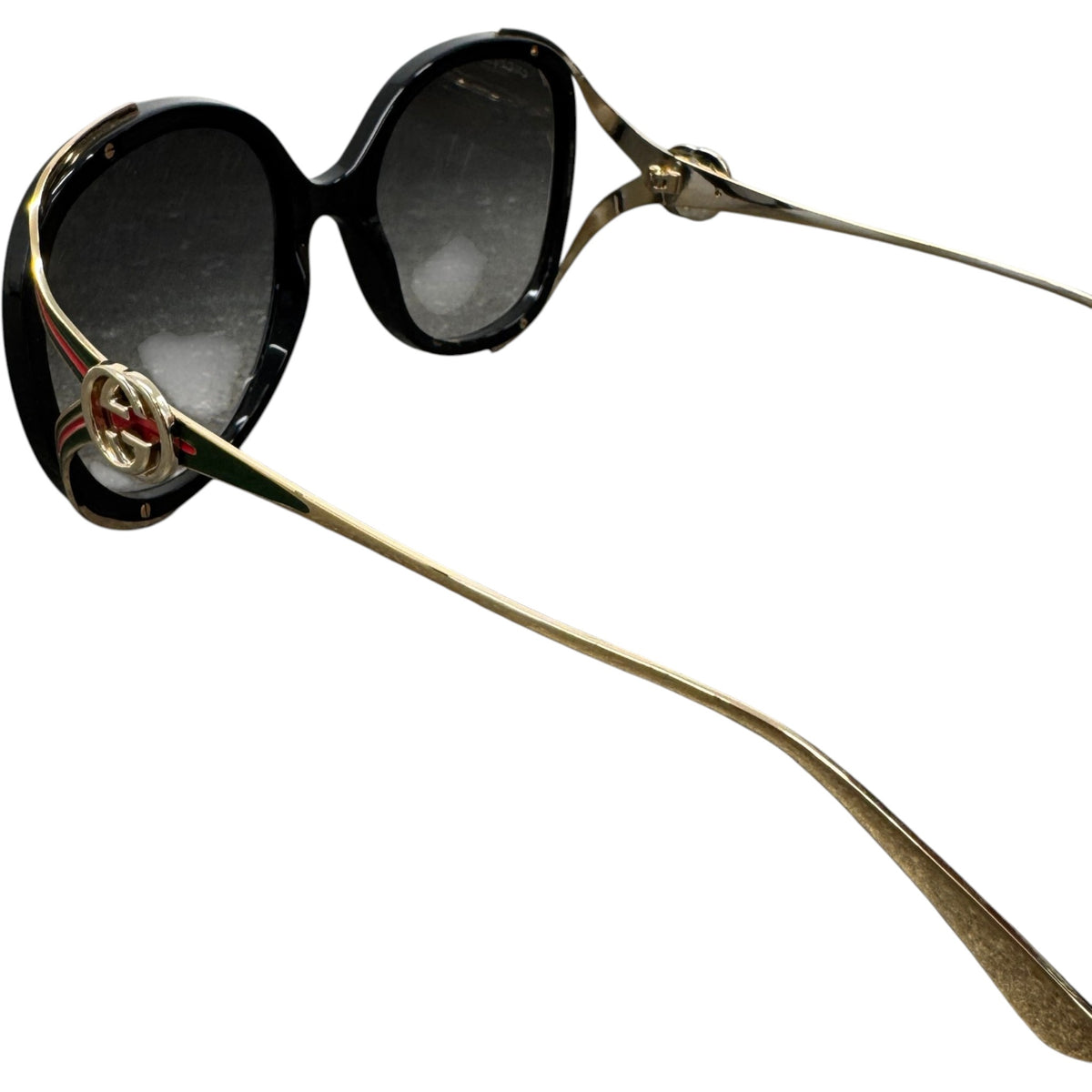 Women's GG0226S Sunglasses Black - Photo 8