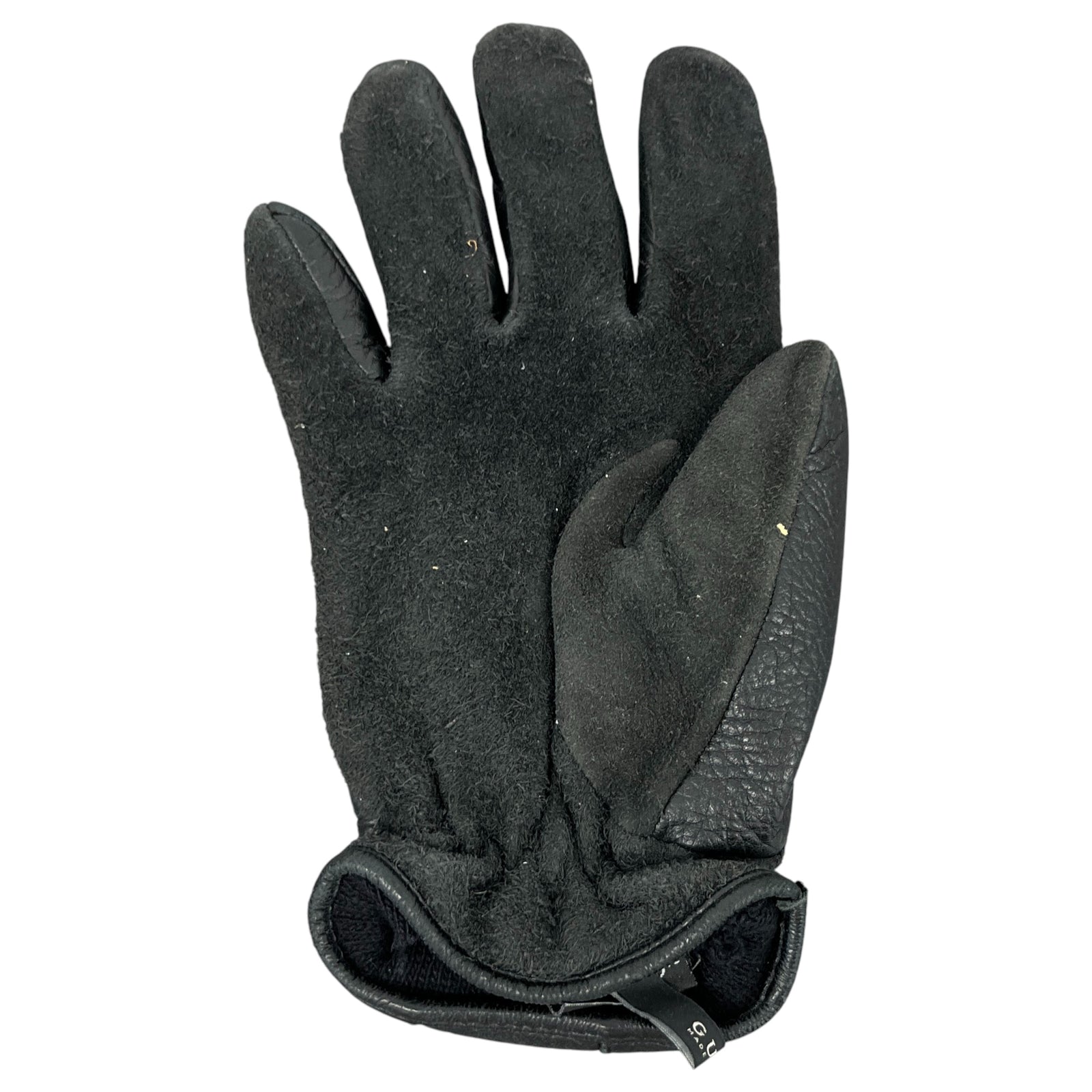 Men's Web Stripe Gloves Black - Photo 3