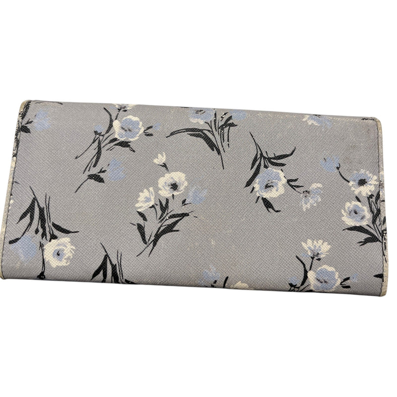 Women's Floral Print Purse Grey