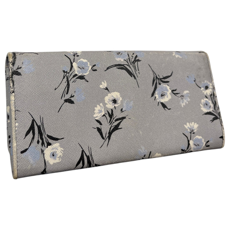 Women's Floral Print Purse Grey