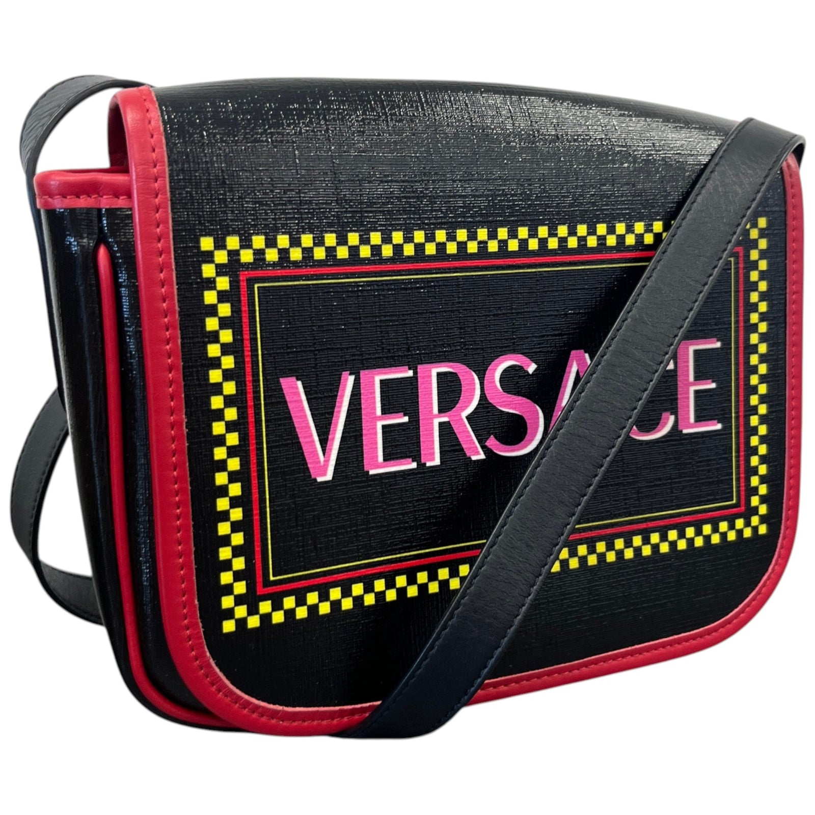 Women's 90s Vintage Logo Crossbody Bag Black - Photo 4