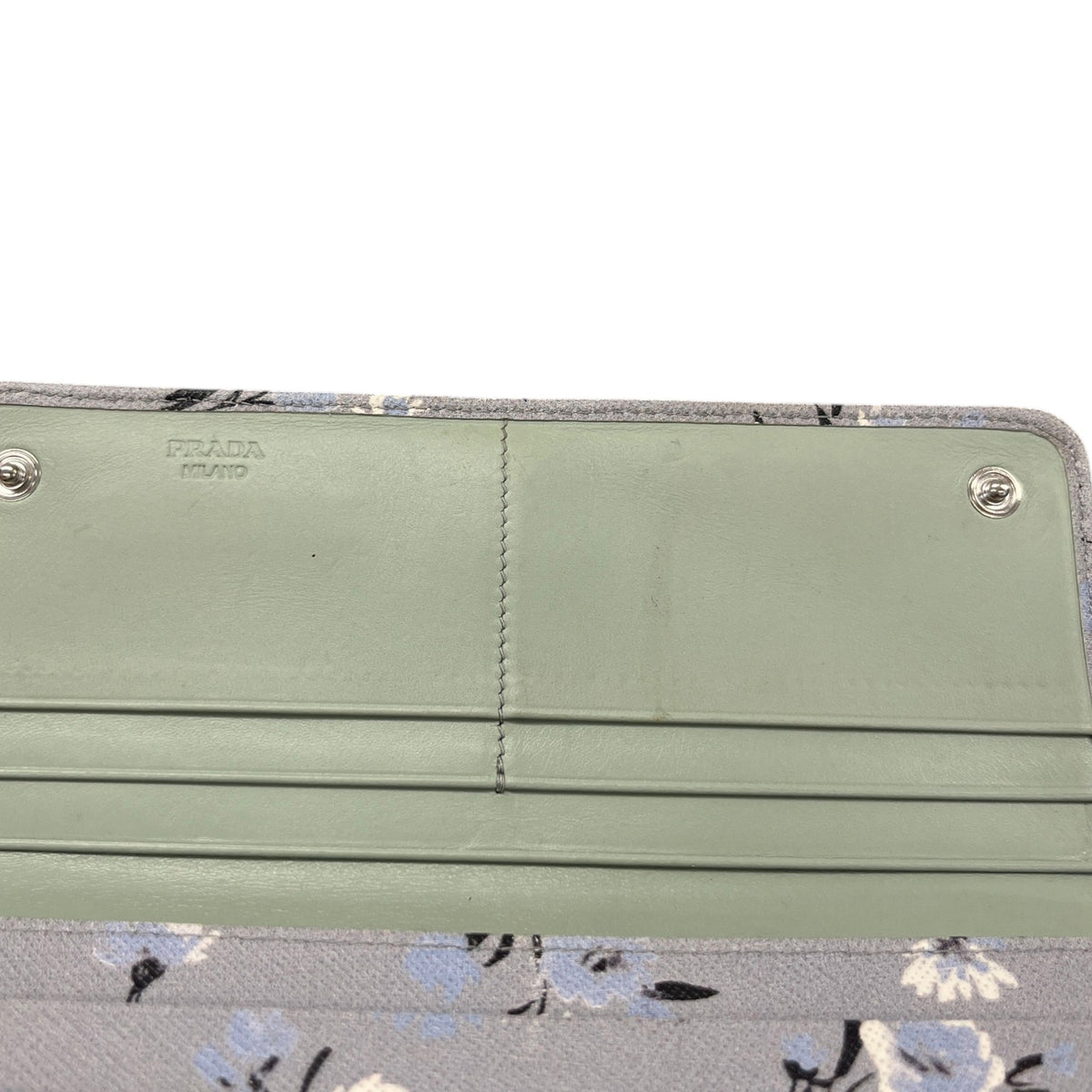 Women's Floral Print Purse Grey - Photo 7