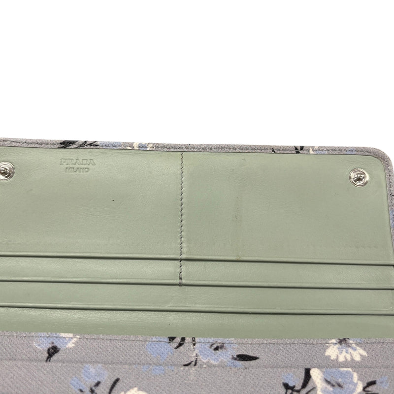Women's Floral Print Purse Grey
