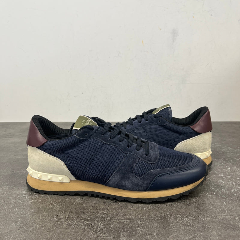 Men's Rockrunner Low Trainers Navy Size UK 11 / EU 45