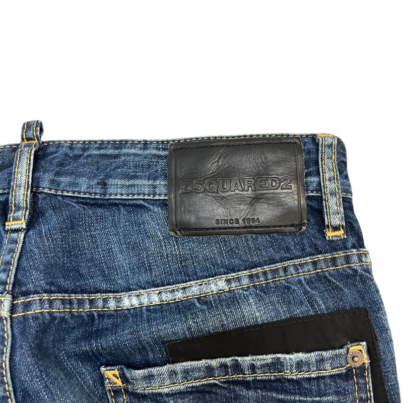 Men's Patchwork Jeans Navy Size IT 44 / UK 28