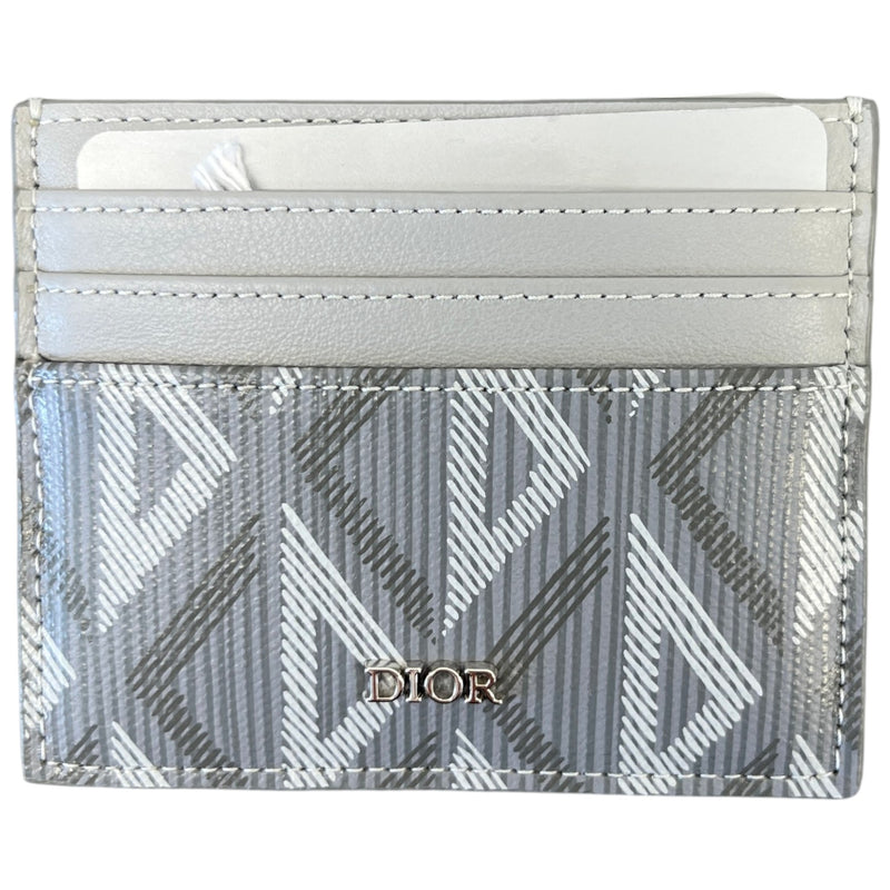Men's CD Diamond Card Holder Grey