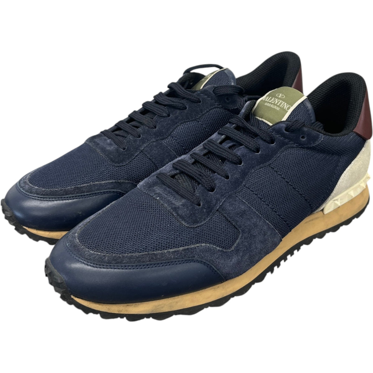 Men's Rockrunner Low Trainers Navy Size UK 11 / EU 45 - Photo 8