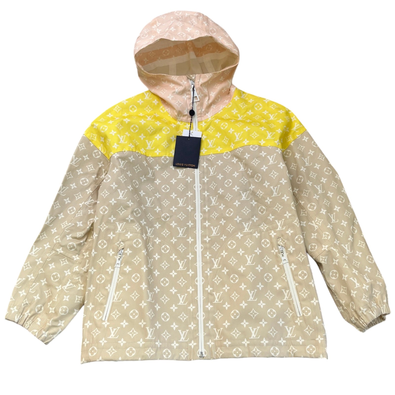 Women's Monogram Windbreaker Beige Size IT 40 / UK 8 - Photo 1