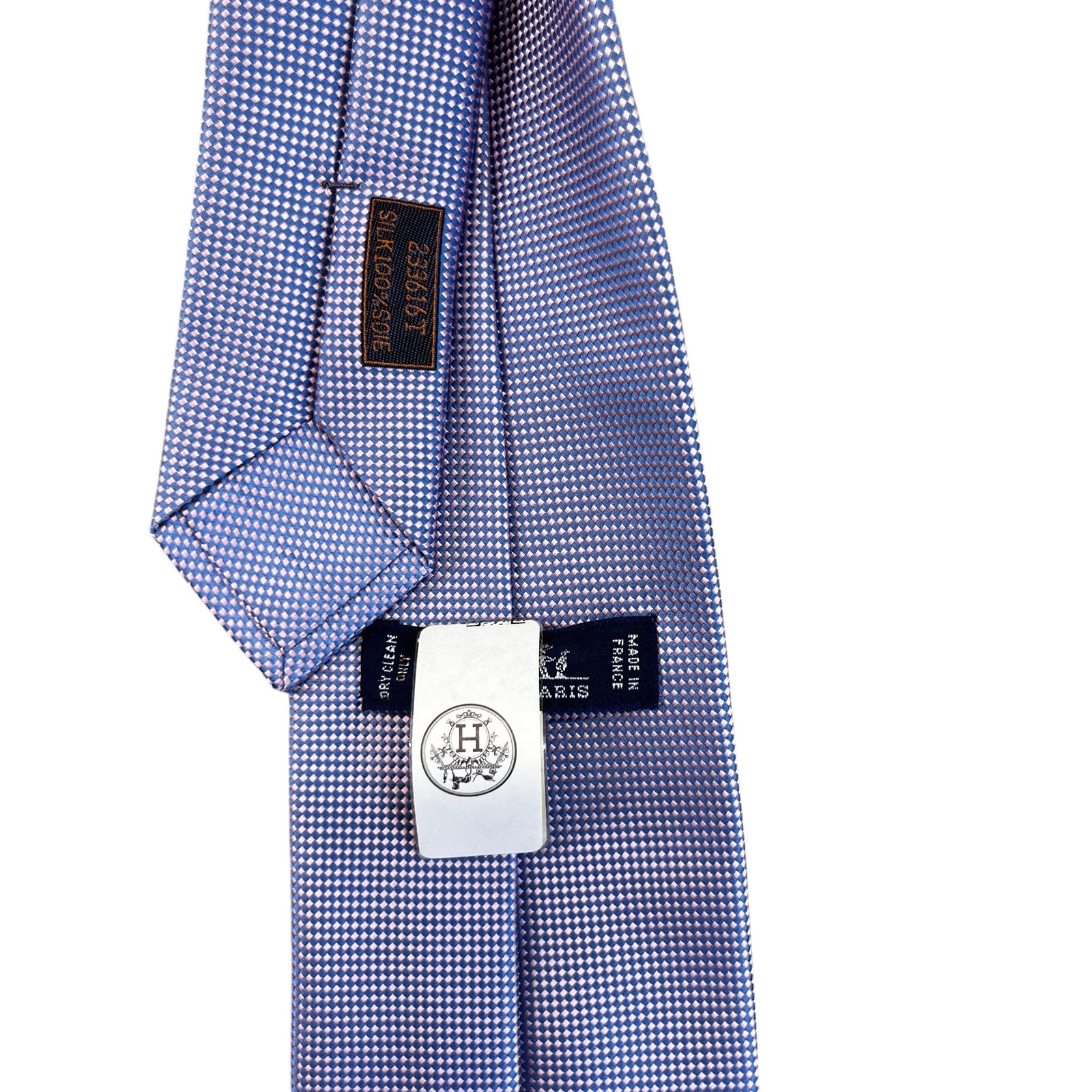 Men's Saint Honore Tie Blue - Photo 6