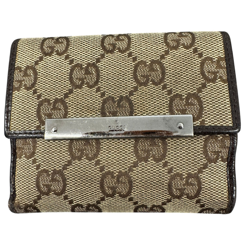Women's GG Supreme Envelope Wallet Beige