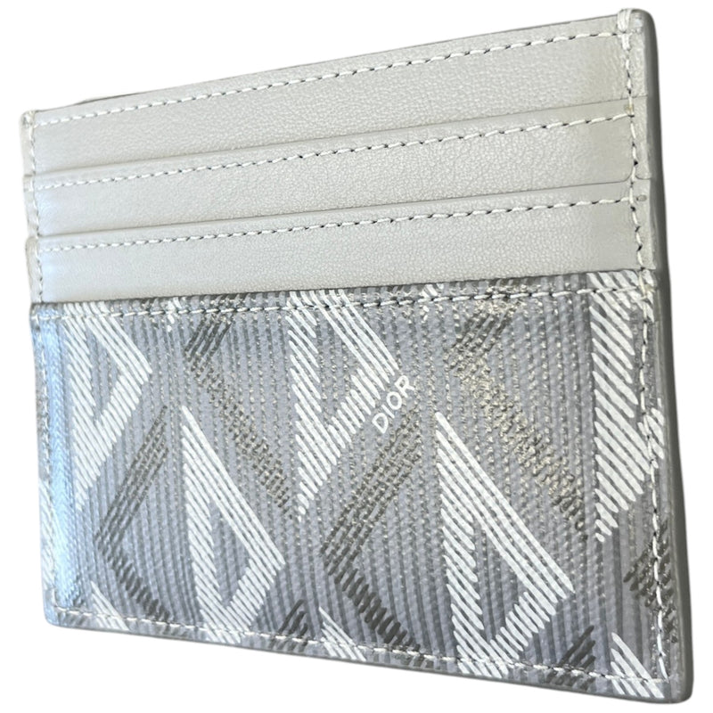 Men's CD Diamond Card Holder Grey