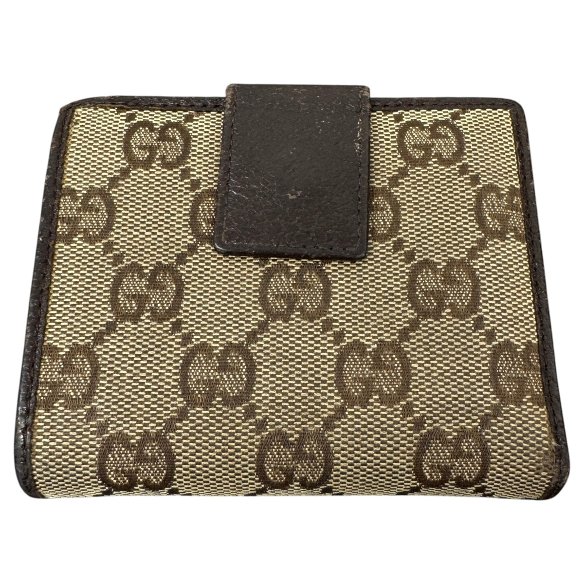 Women's GG Supreme Envelope Wallet Beige - Photo 2