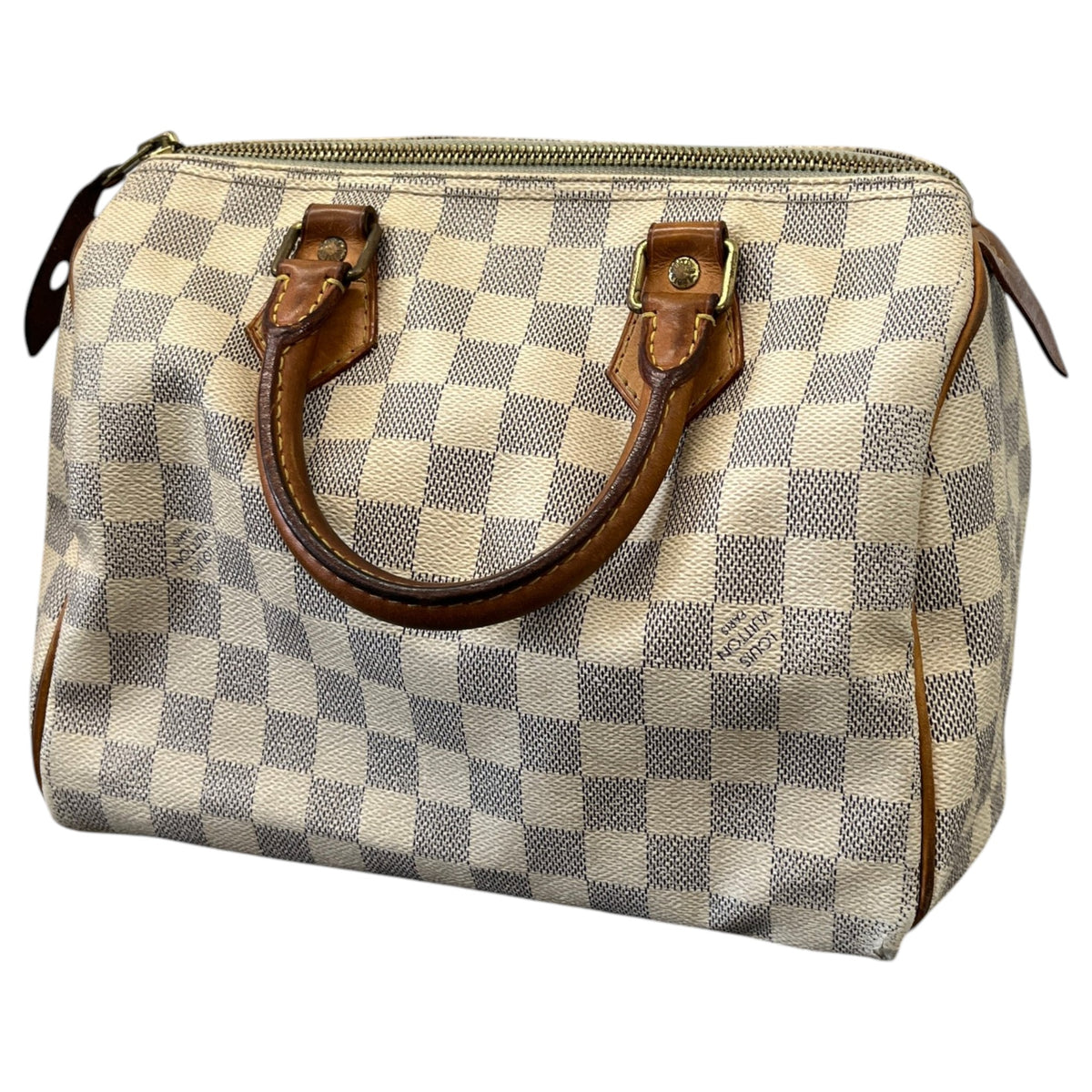 Women's Damier Azur Speedy 25 Handbag White - Photo 9