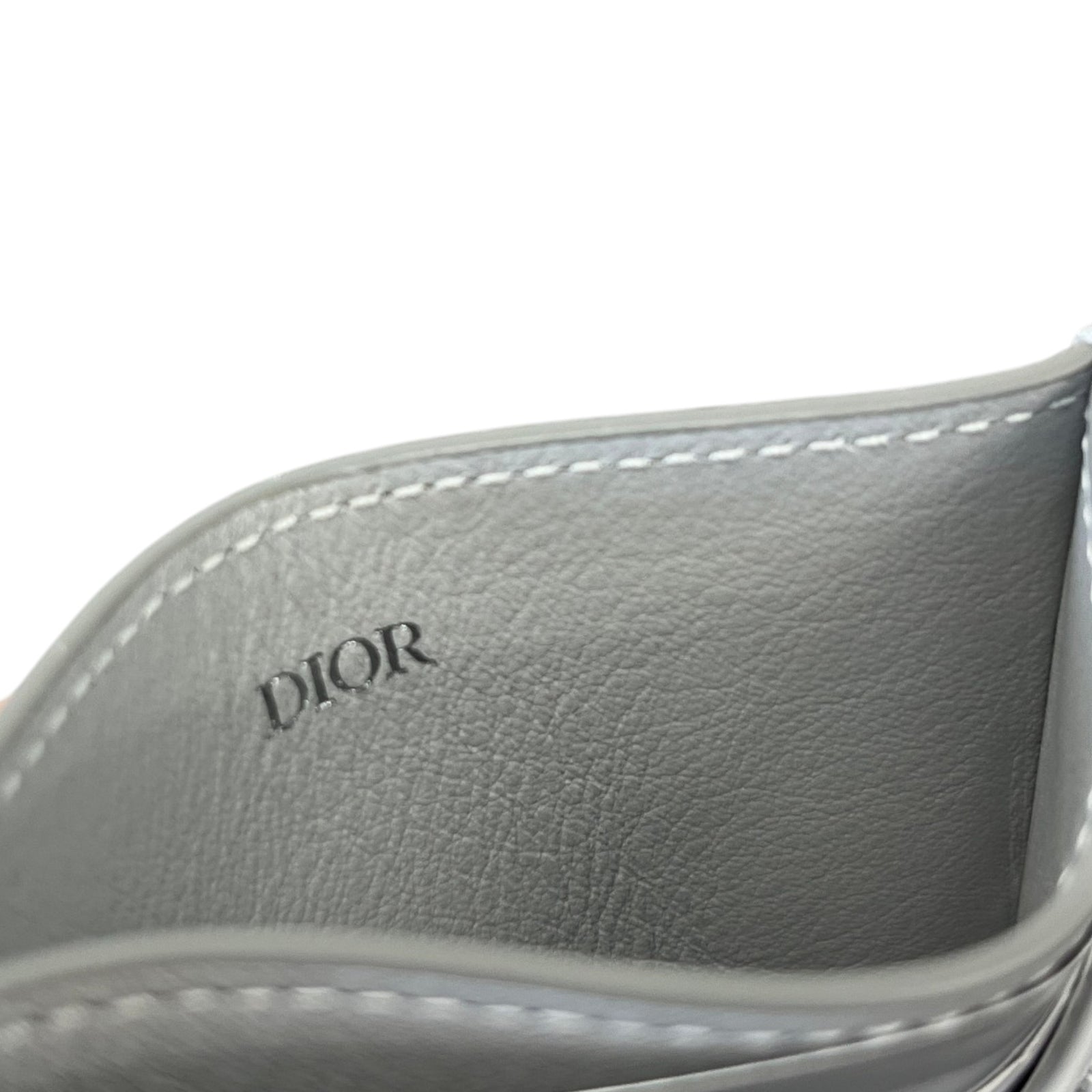 Men's CD Diamond Card Holder Grey - Photo 8