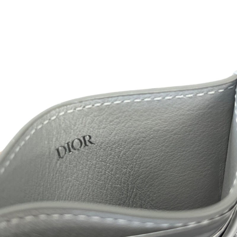 Men's CD Diamond Card Holder Grey