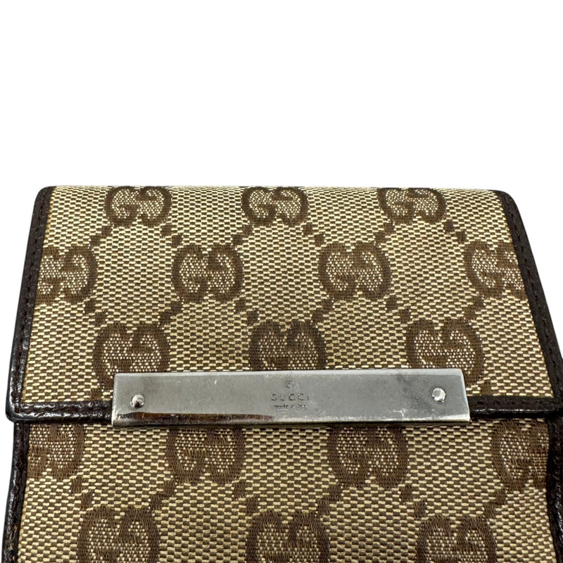 Women's GG Supreme Envelope Wallet Beige