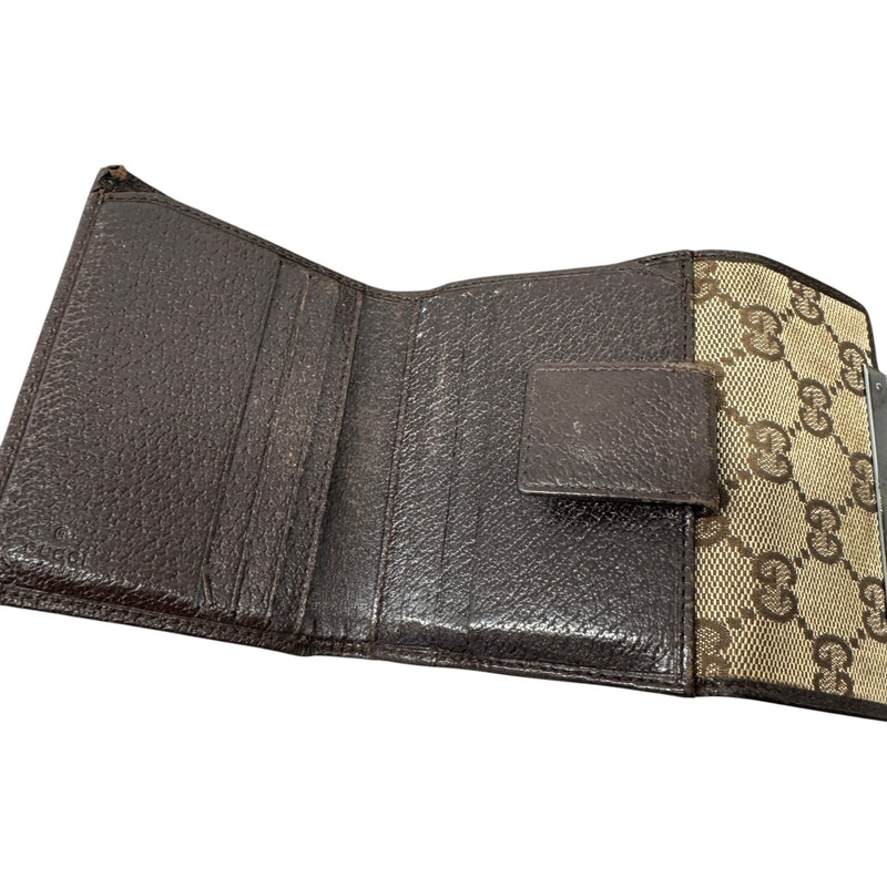 Women's GG Supreme Envelope Wallet Beige