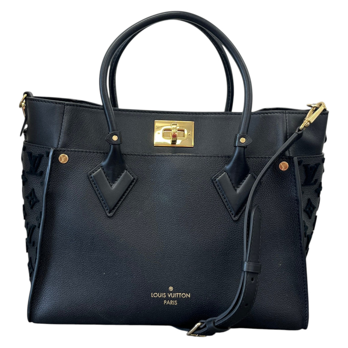 Women's On My Side MM Handbag Black - Photo 1