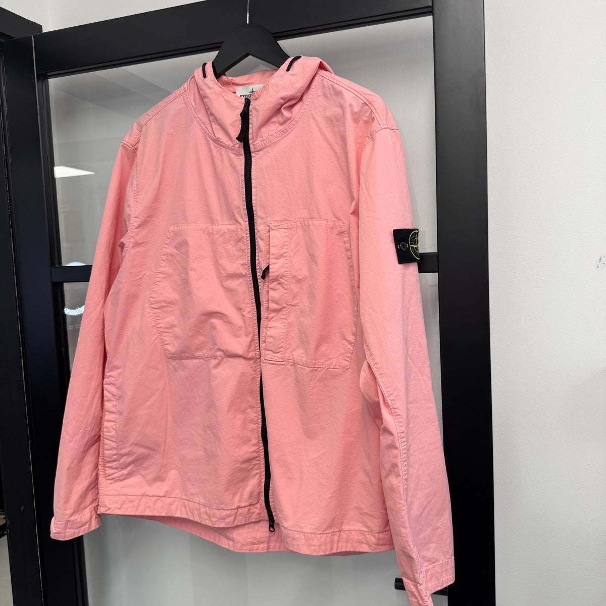 Men's Supima Stretch TC Jacket Pink Size XL - Photo 7