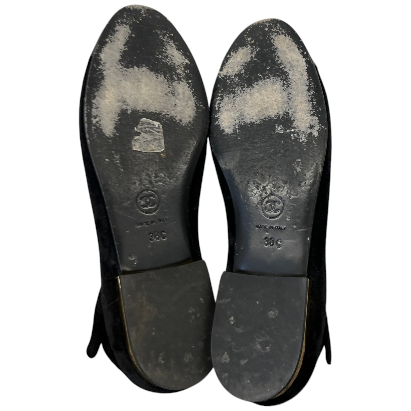 Women's Cc Logo Cap Toe Mules Black Size EU 38 / UK 5 - Photo 11