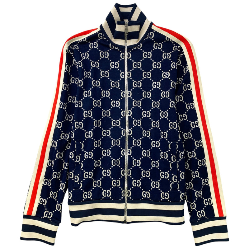Men's GG Supreme Web Track Jacket Navy Size L