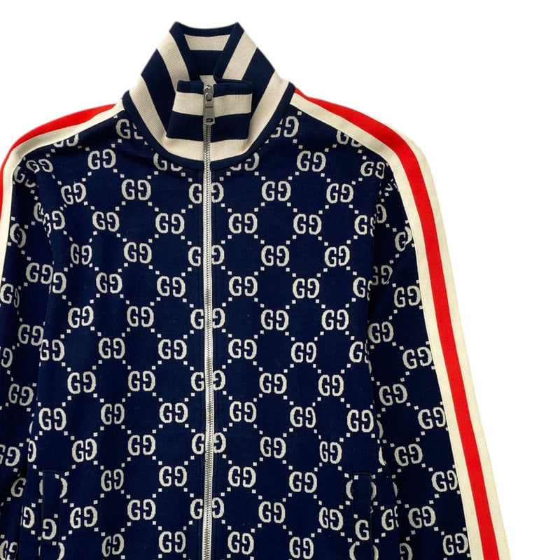 Men's GG Supreme Web Track Jacket Navy Size L