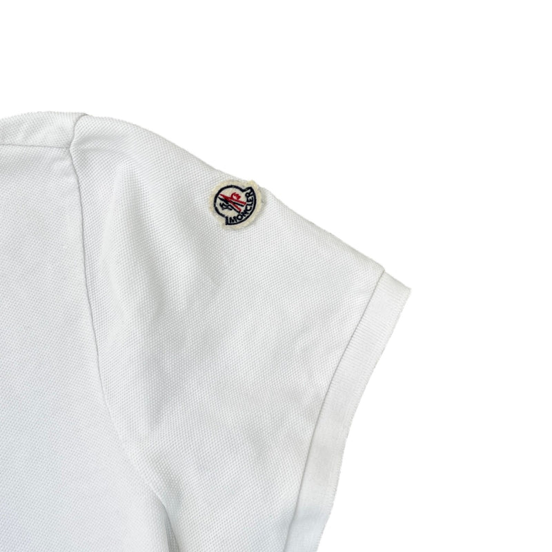 Moncler Men's Maglia Polo Shirt White Size M