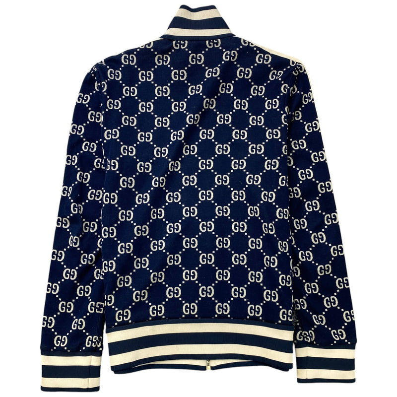 Men's GG Supreme Web Track Jacket Navy Size L