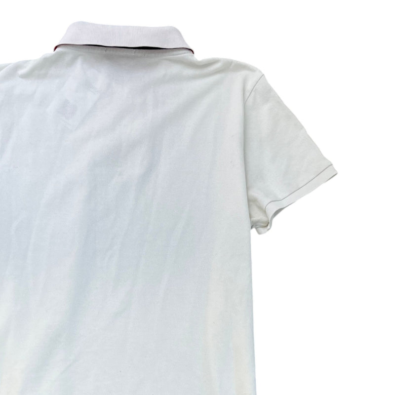 Moncler Men's Maglia Polo Shirt White Size M
